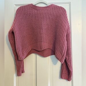 FAVLUX Pink Knit Sweater